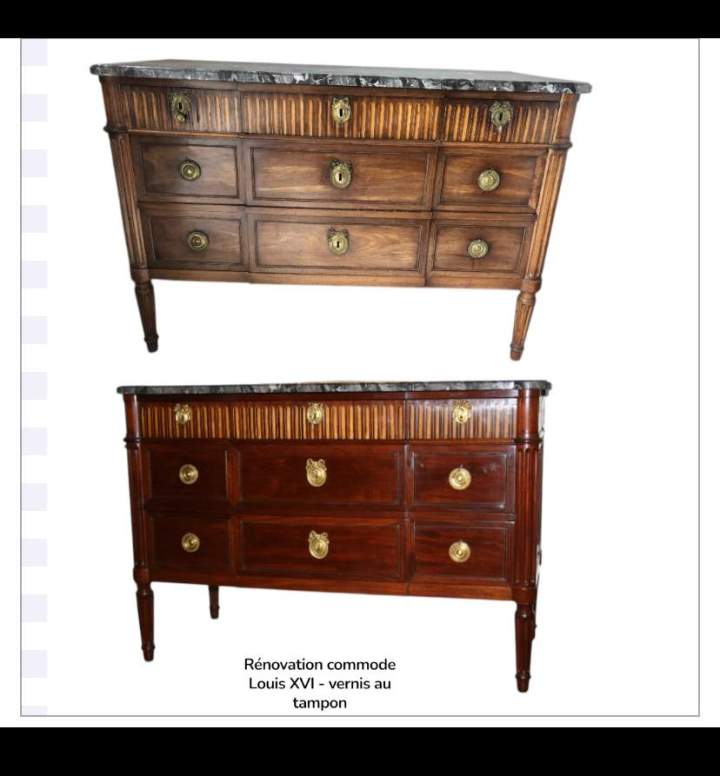 Restauration de meuble ancien Orléans